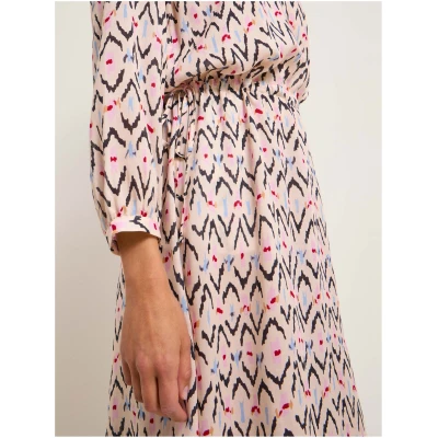 Midikleid Print Ikat