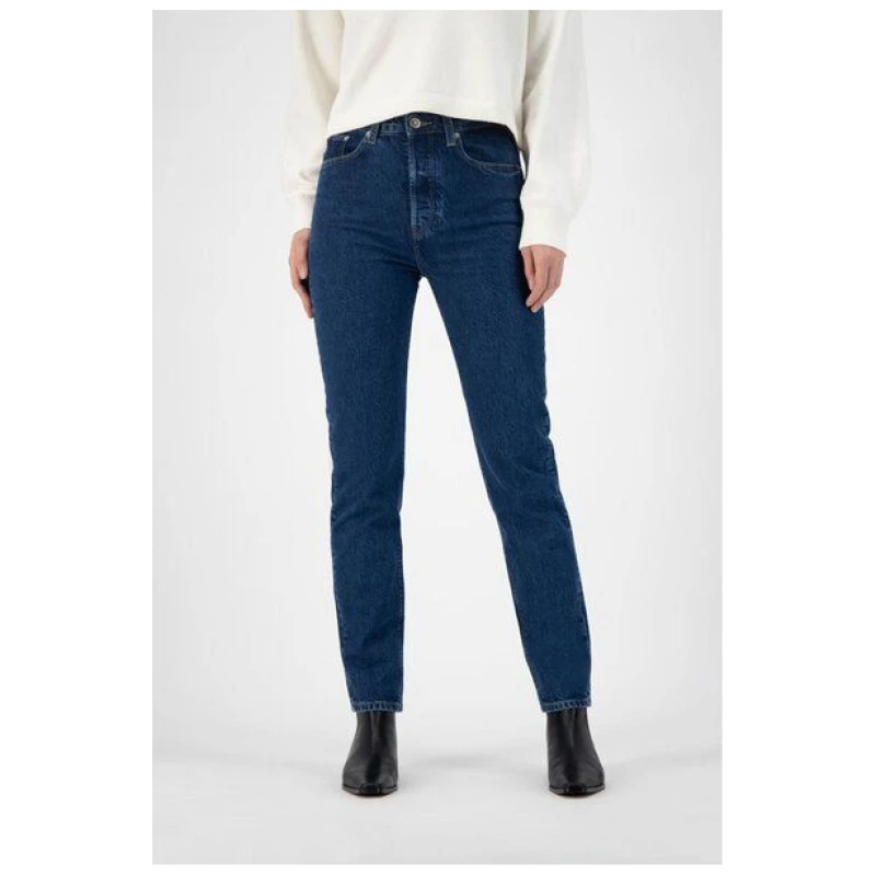 Mud Jeans Piper Straight Stone Indigo