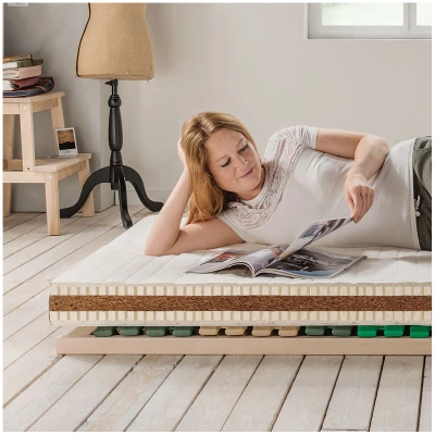 Naturlatex-Kokos-Matratze "Vita-Basic" | 90x200 cm | 100% ökologisch