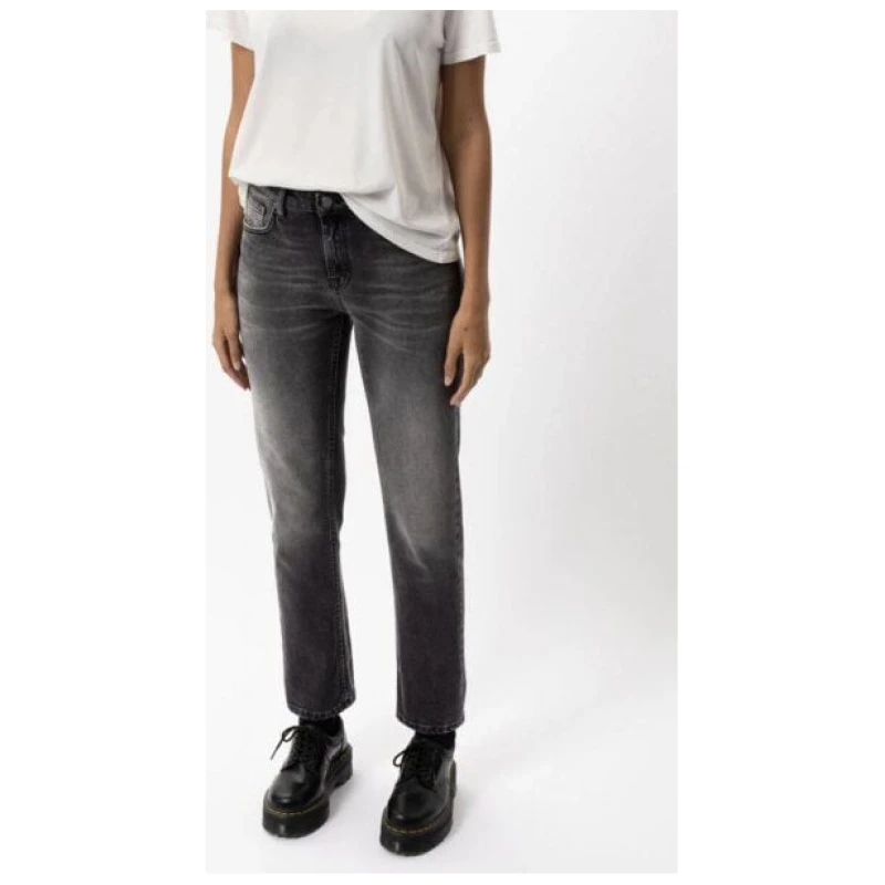 Nudie Jeans Damen Jeans - Straight Sally - aus einem Baumwolle/Elasthan Mix