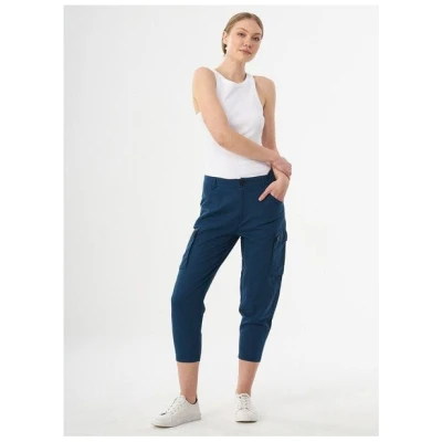 ORGANICATION Cargohose aus Leinengemisch
