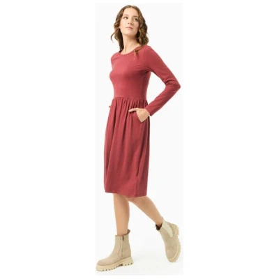 ORGANICATION Langarm-Jerseykleid aus Bio-Baumwolle