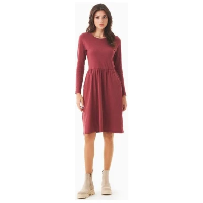ORGANICATION Langarm-Jerseykleid aus Bio-Baumwolle