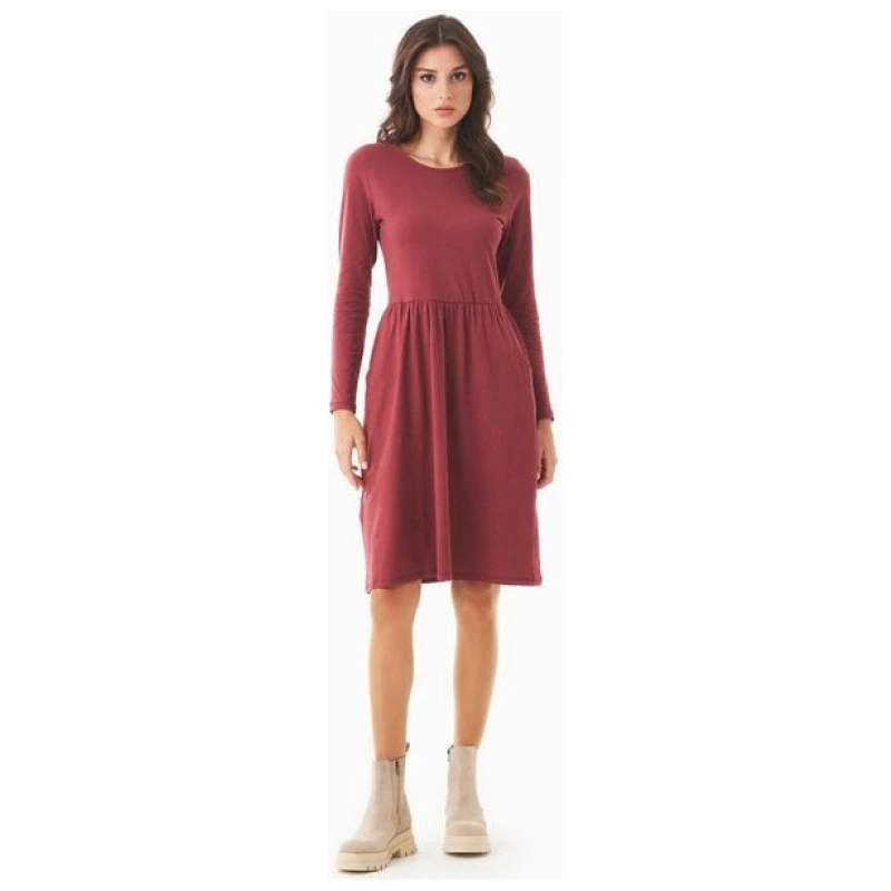 ORGANICATION Langarm-Jerseykleid aus Bio-Baumwolle
