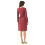 ORGANICATION Langarm-Jerseykleid aus Bio-Baumwolle