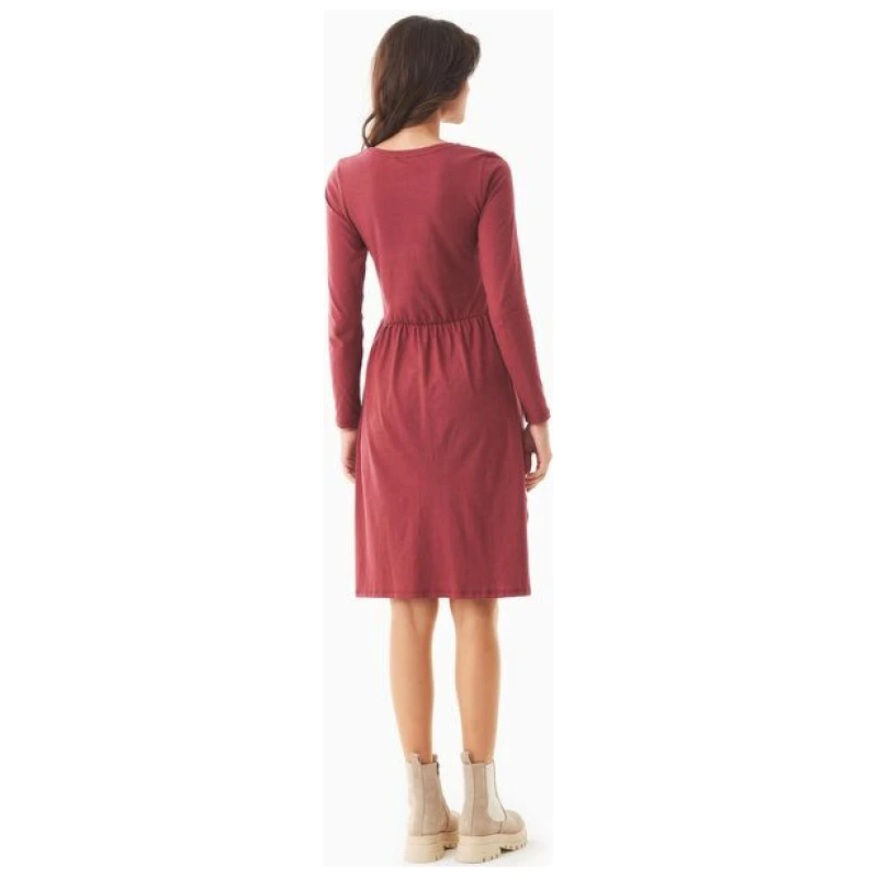 ORGANICATION Langarm-Jerseykleid aus Bio-Baumwolle