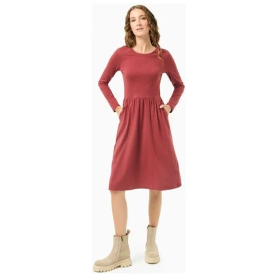 ORGANICATION Langarm-Jerseykleid aus Bio-Baumwolle