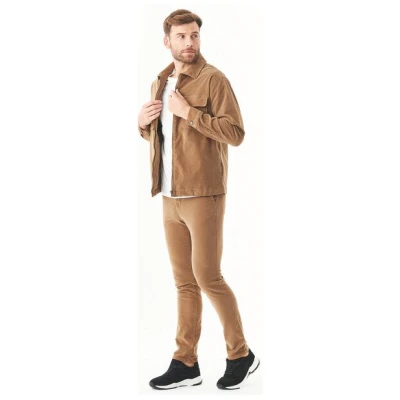 ORGANICATION Slim Cordhose aus Bio-Baumwolle