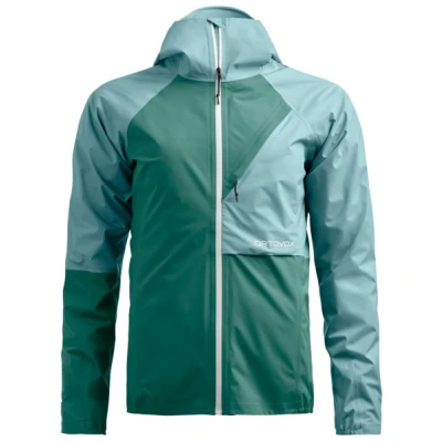 Ortovox - Women's Piz Selva 2.5L Jacket - Regenjacke Gr S türkis