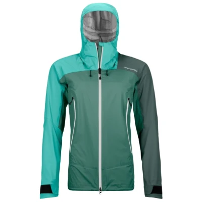 Ortovox - Women's Westalpen 3L Light Jacket - Regenjacke Gr S türkis