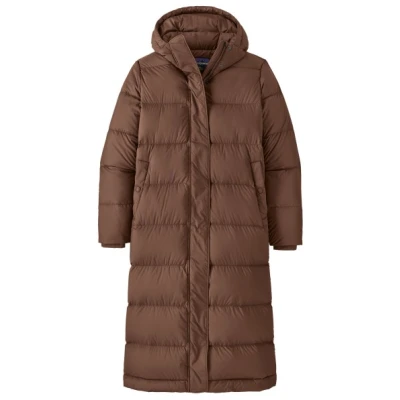 Patagonia - Women's Silent Down Long Parka - Mantel Gr XL braun