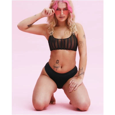 Perioden Panty Slip 2.0 schwarz