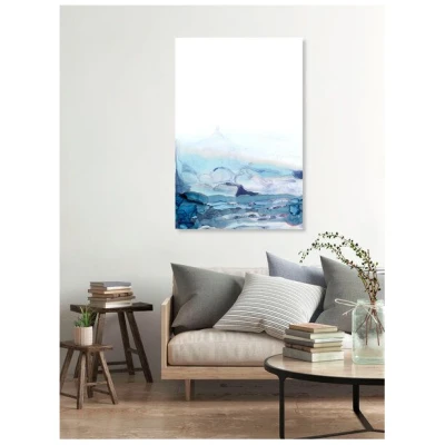 Photocircle Poster / Leinwandbild - Abstract Flow | Ink Original Painting