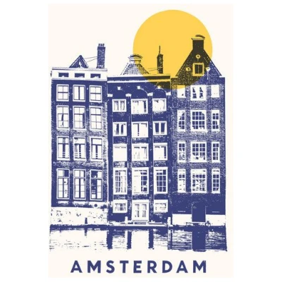 Photocircle Poster / Leinwandbild - Amsterdam