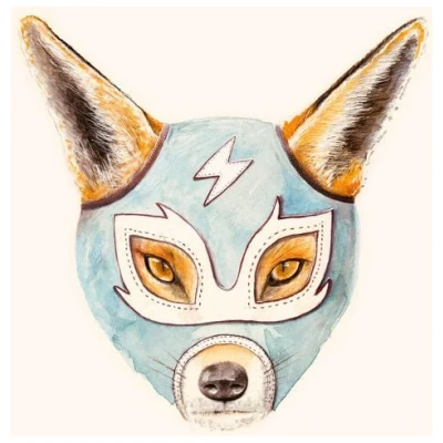 Photocircle Poster / Leinwandbild - Andrew Fox Wrestler