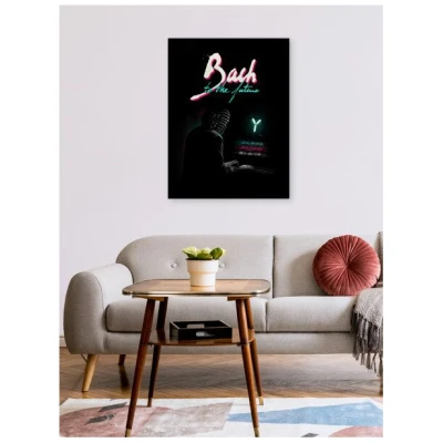 Photocircle Poster / Leinwandbild - Bach to the future