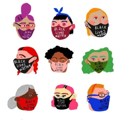 Photocircle Poster / Leinwandbild - Black Lives Matter