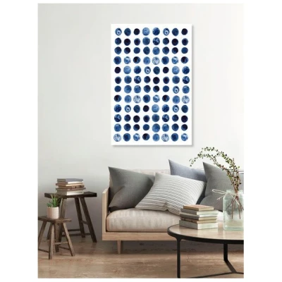 Photocircle Poster / Leinwandbild - Blueberries | Watercolor Painting