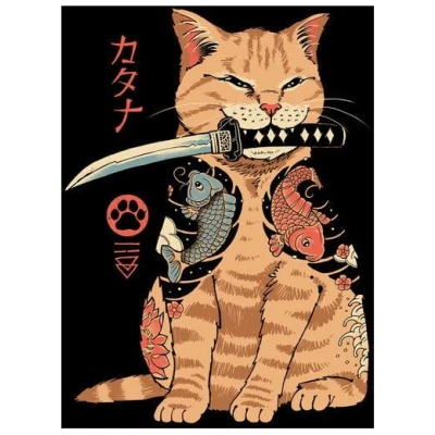 Photocircle Poster / Leinwandbild - Catana