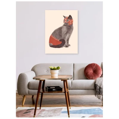 Photocircle Poster / Leinwandbild - Chat Catcheur