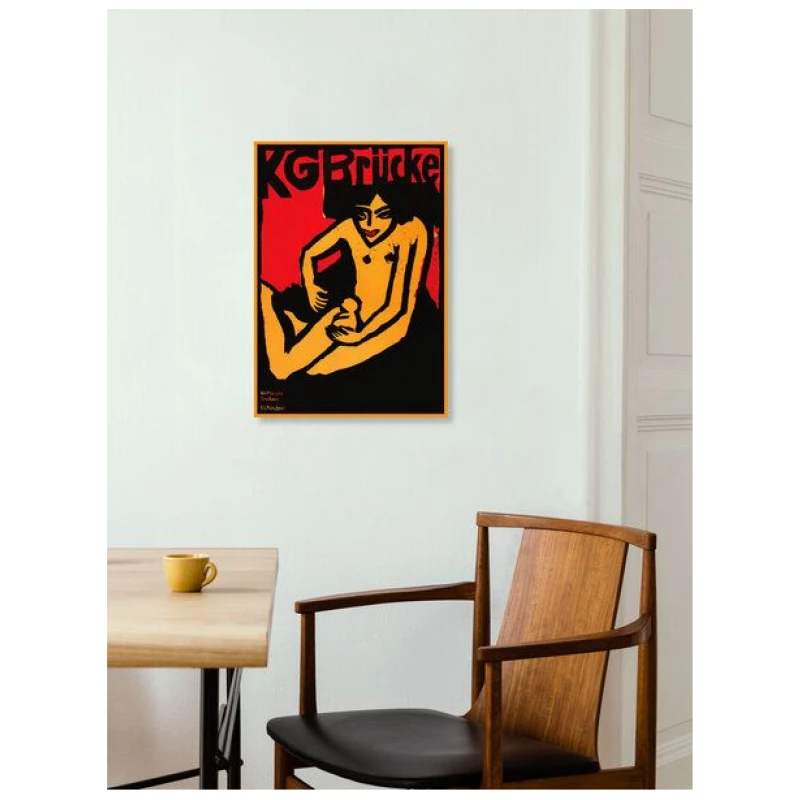 Photocircle Poster / Leinwandbild - Ernst Ludwig Kirchner: KG Brücke