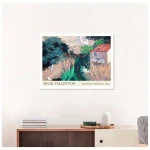 Photocircle Poster / Leinwandbild - Félix Vallotton: Maison et roseaux (1923)