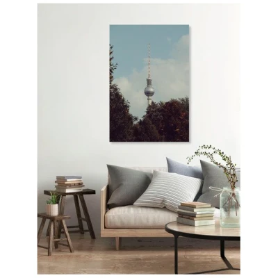 Photocircle Poster / Leinwandbild - Fernsehturm - Berlin