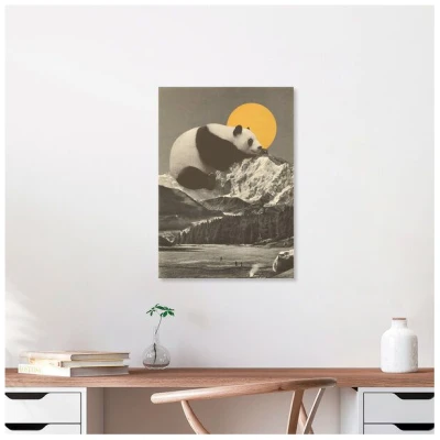 Photocircle Poster / Leinwandbild - Giant Panda Nap