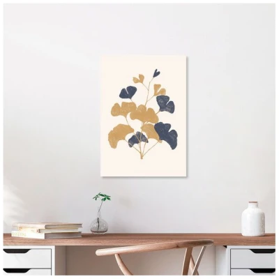 Photocircle Poster / Leinwandbild - Goldener Ginko