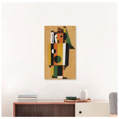 Photocircle Poster / Leinwandbild - Heinrich Hoerle: Begegnung