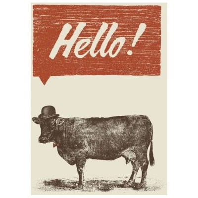 Photocircle Poster / Leinwandbild - Hello !