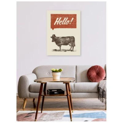Photocircle Poster / Leinwandbild - Hello !