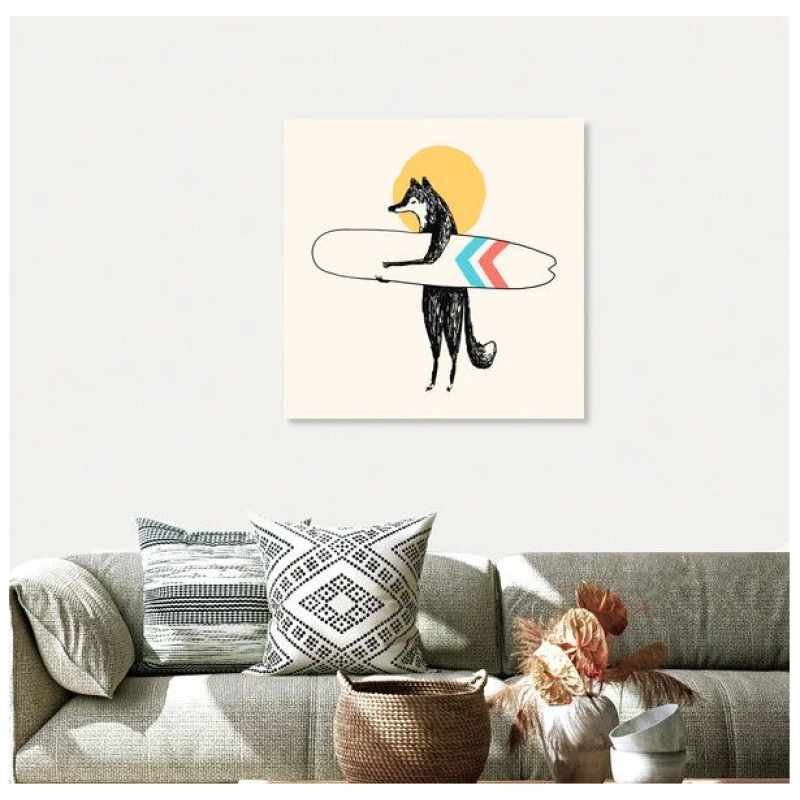 Photocircle Poster / Leinwandbild - Here comes the sun