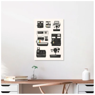 Photocircle Poster / Leinwandbild - Instant Camera Collection