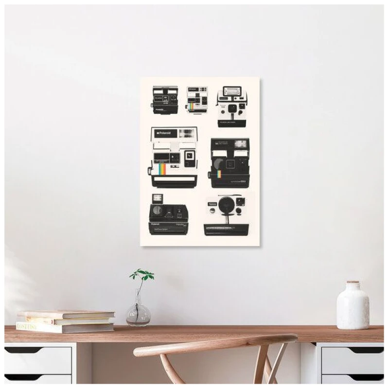 Photocircle Poster / Leinwandbild - Instant Camera Collection