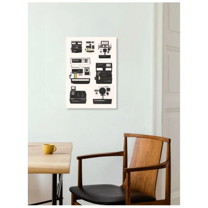 Photocircle Poster / Leinwandbild - Instant Camera Collection