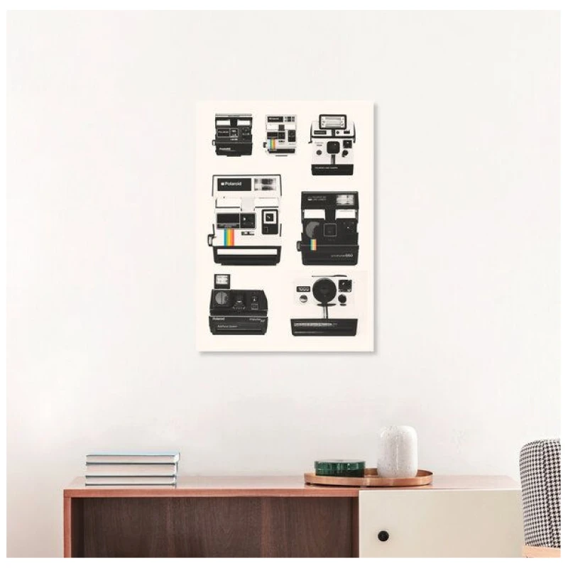 Photocircle Poster / Leinwandbild - Instant Camera Collection