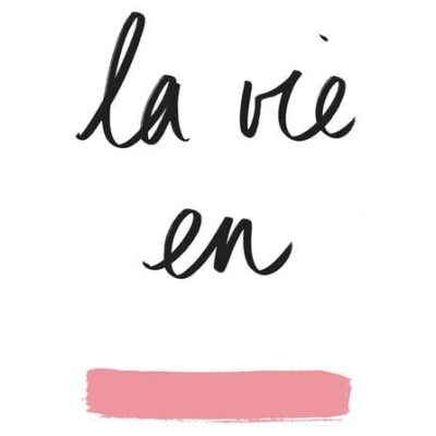 Photocircle Poster / Leinwandbild - La vie en rose