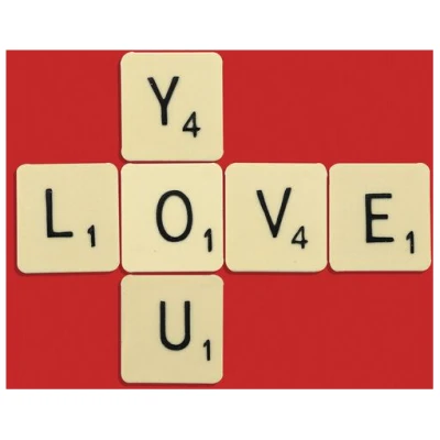 Photocircle Poster / Leinwandbild - Love you