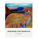 Photocircle Poster / Leinwandbild - Marianne von Werefkin: Bahnhof Prerow (ca. 1911) - Ausstellungsposter