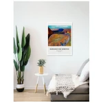 Photocircle Poster / Leinwandbild - Marianne von Werefkin: Bahnhof Prerow (ca. 1911) - Ausstellungsposter