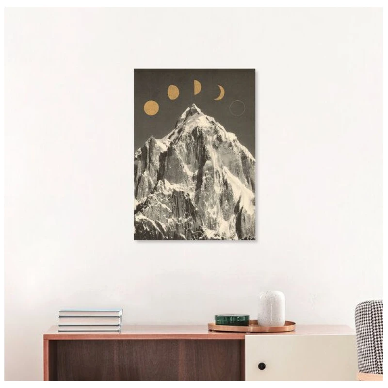 Photocircle Poster / Leinwandbild - Mondphasen