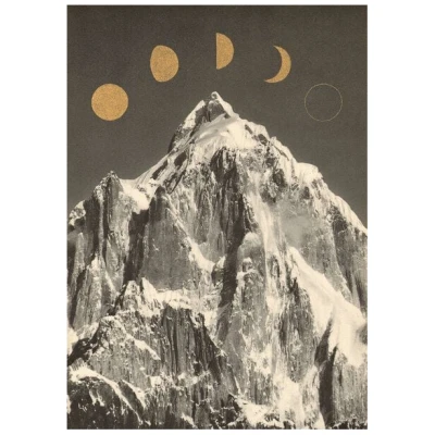 Photocircle Poster / Leinwandbild - Mondphasen