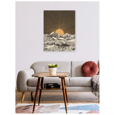 Photocircle Poster / Leinwandbild - Mountainscape 6