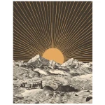 Photocircle Poster / Leinwandbild - Mountainscape 6