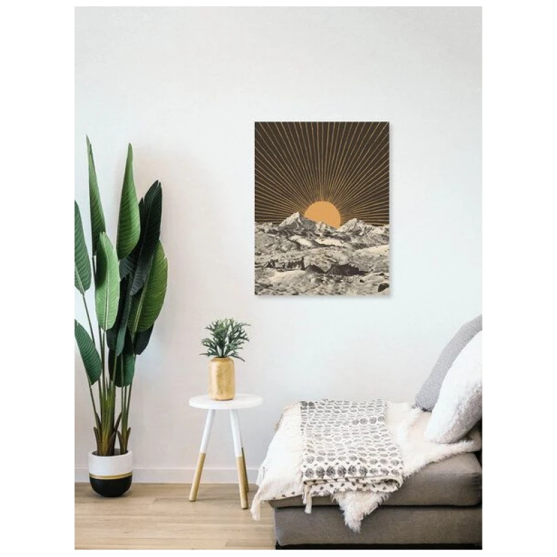 Photocircle Poster / Leinwandbild - Mountainscape 6