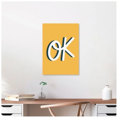 Photocircle Poster / Leinwandbild - OK