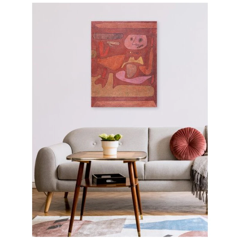 Photocircle Poster / Leinwandbild - Paul Klee: Der Mann der Verwirrung