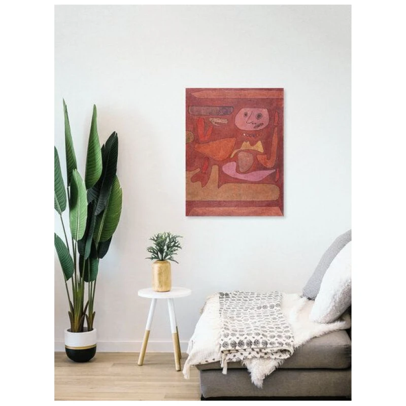 Photocircle Poster / Leinwandbild - Paul Klee: Der Mann der Verwirrung