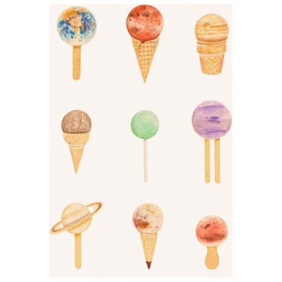 Photocircle Poster / Leinwandbild - Planetarium Sugarium - Gelato